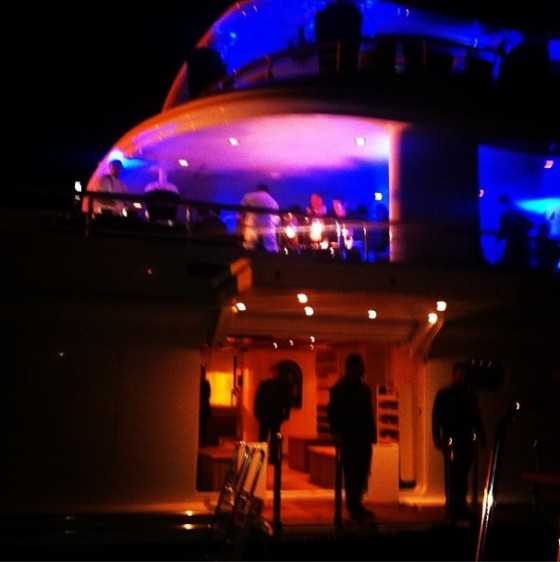 Joffrey Lupul at Allen Yacht Party