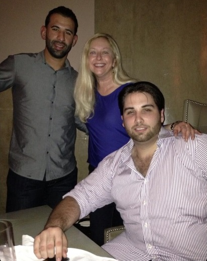 Jose Bautista and a couple of fans
